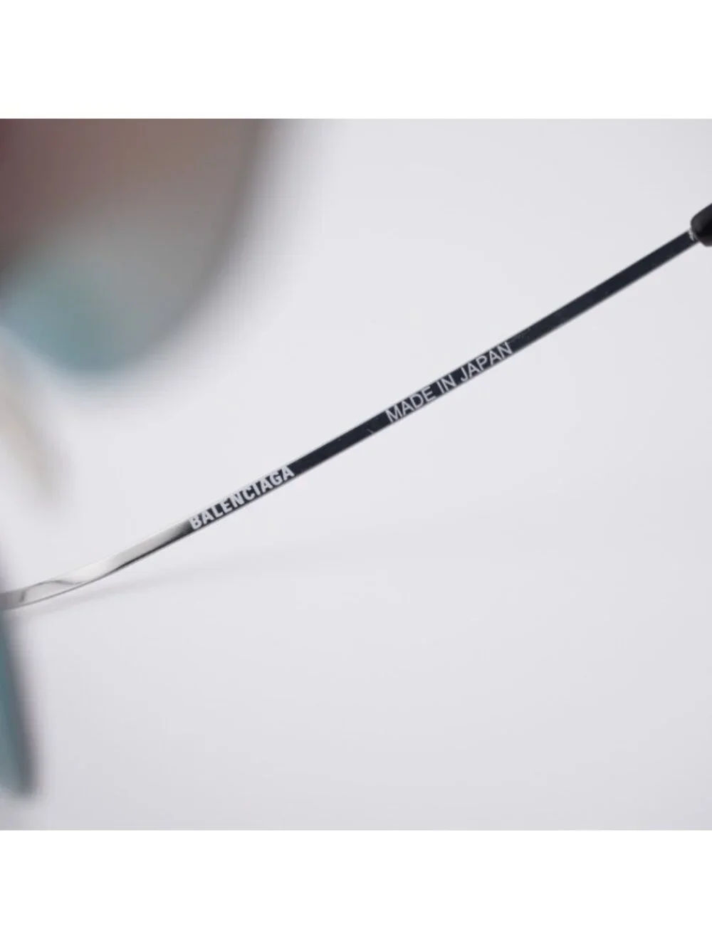 Balenciaga BB0350S 004 Sunglasses Silver Cat Eye Frame, Silver Mirror Lenses